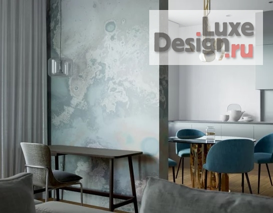 Дизайн интерьера квартиры "Париж сегодня. Квартира 138 м. ЖК Аристократ" (фото 2)