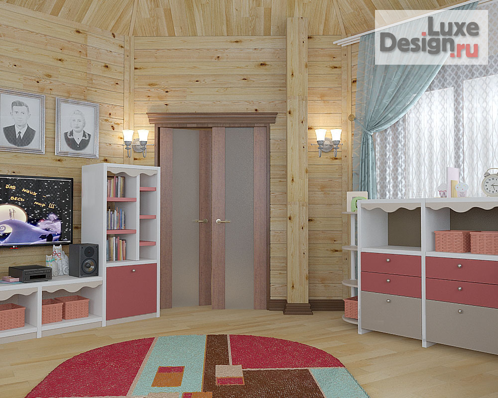 Дизайн интерьера детской "Необычная детская" (фото 2)