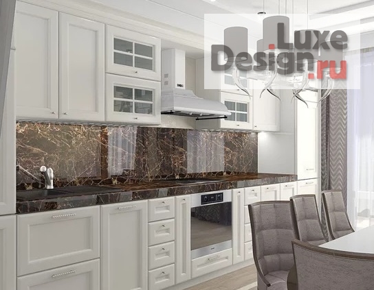 Дизайн интерьера кухни "Проект кухни в кондоминиуме" (фото 1)