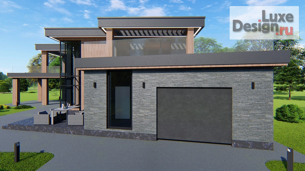 Частная архитектура "Современные прерии" (фото 3)