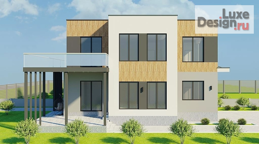 Частная архитектура "Дом на двух хозяев" (фото 3)