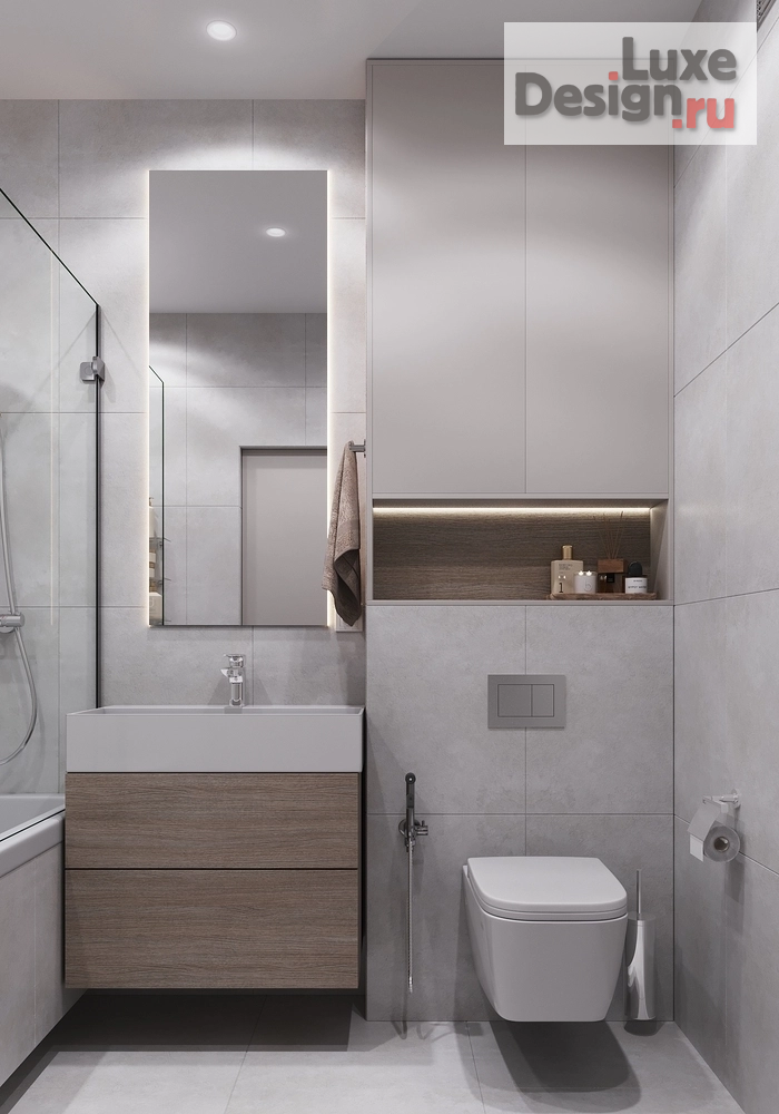 Дизайн интерьера четырехкомнатной квартиры "ЖК UNO" (фото 3)