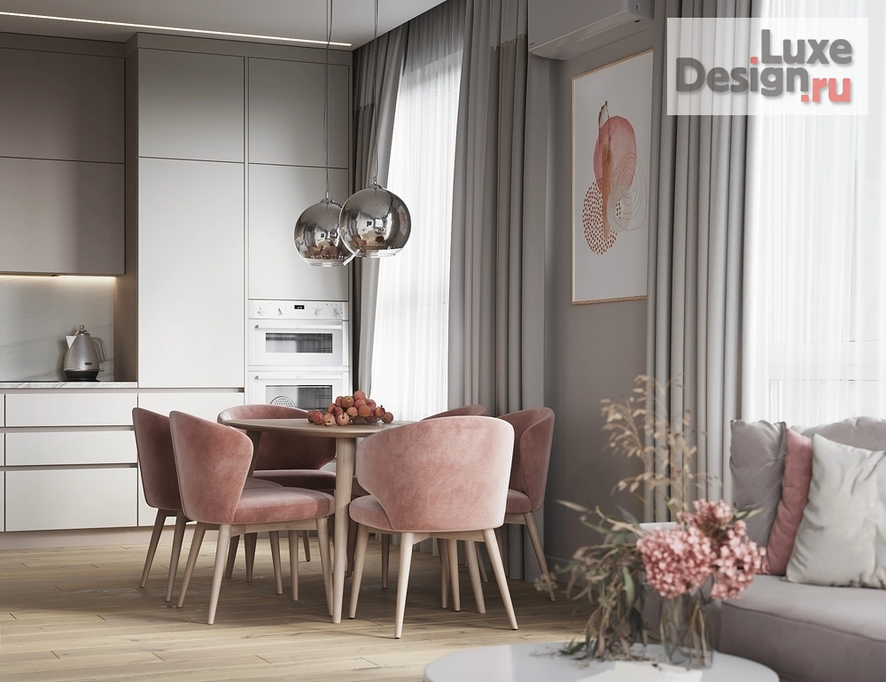 Дизайн интерьера четырехкомнатной квартиры "ЖК UNO" (фото 1)