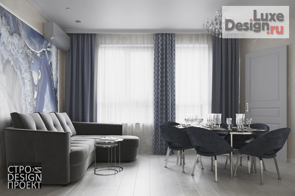 Дизайн интерьера трехкомнатной квартиры "3-комнатная квартира по законам Васту" (фото 11)