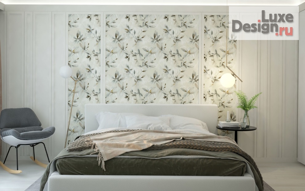 Дизайн интерьера спальни "Светлая уютная спальня" (фото 1)