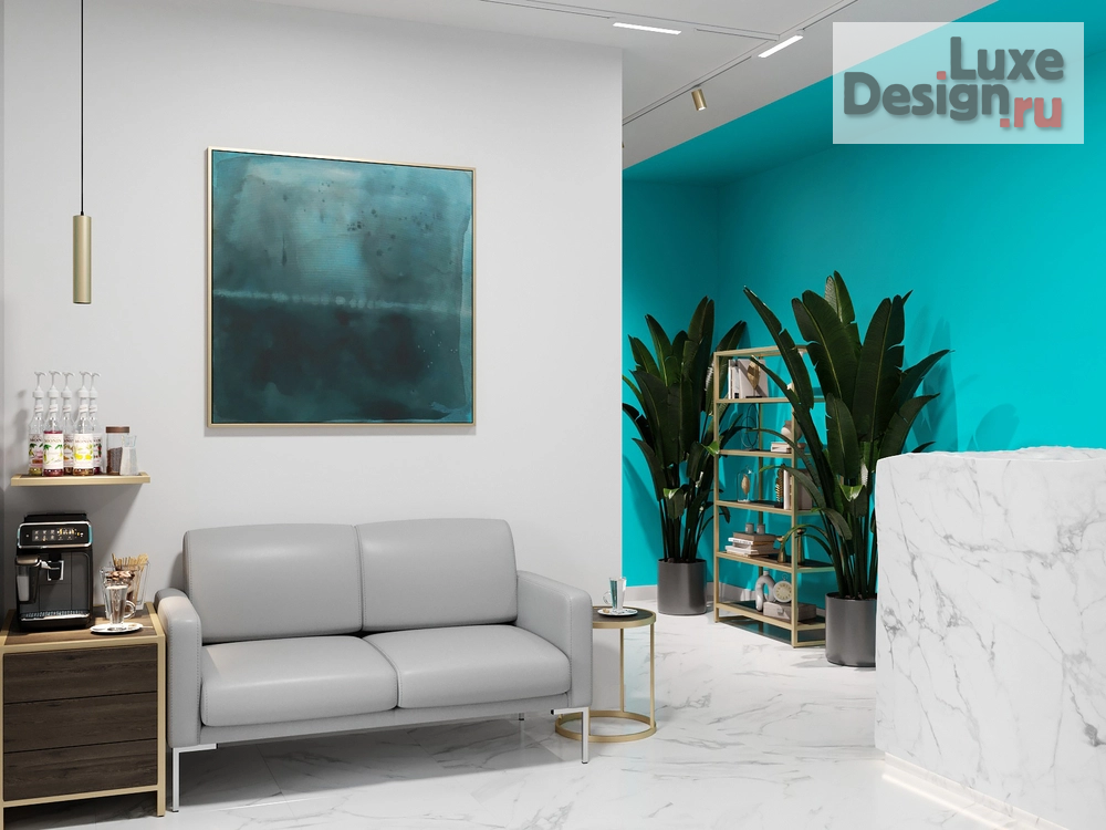 Дизайн интерьера салона красоты "LadyDi" (фото 2)