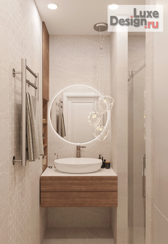 Дизайн интерьера двухкомнатной квартиры "NEW LIFE" (фото 8)