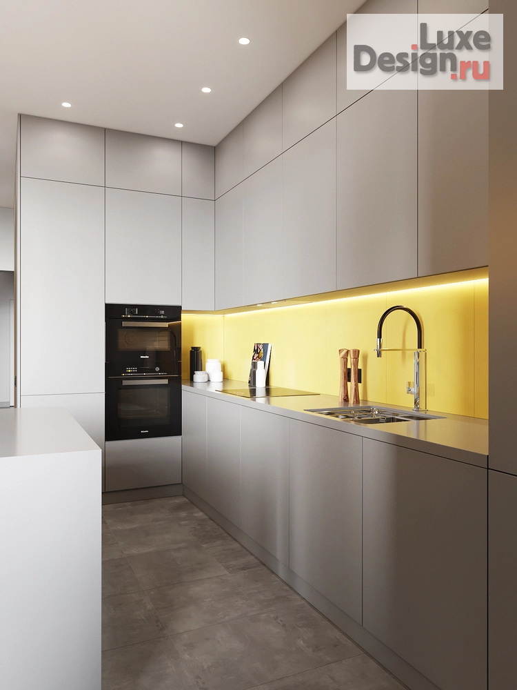 Дизайн интерьера двухкомнатной квартиры "Pantone 2021" (фото 5)