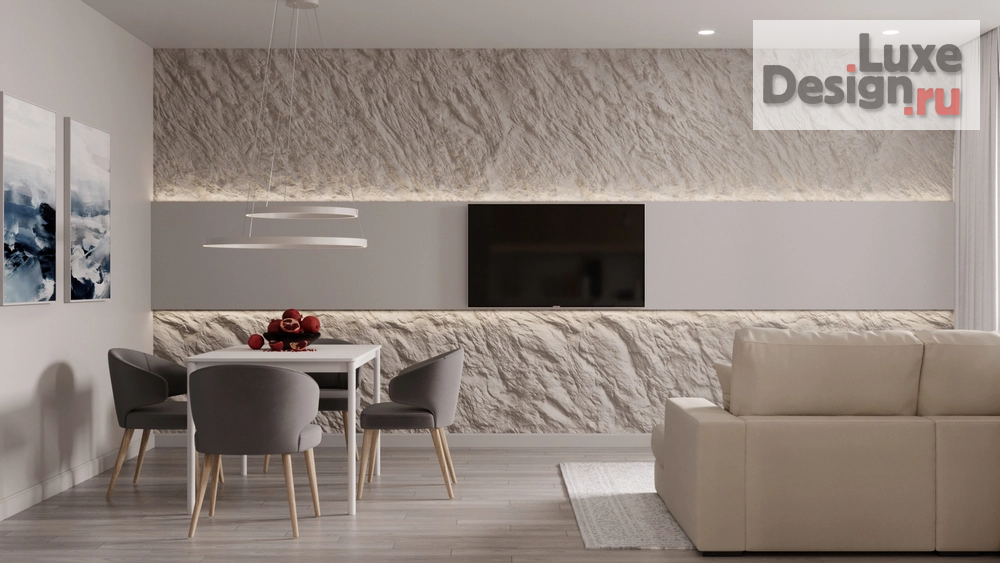 Дизайн интерьера двухкомнатной квартиры "Idea" (фото 4)