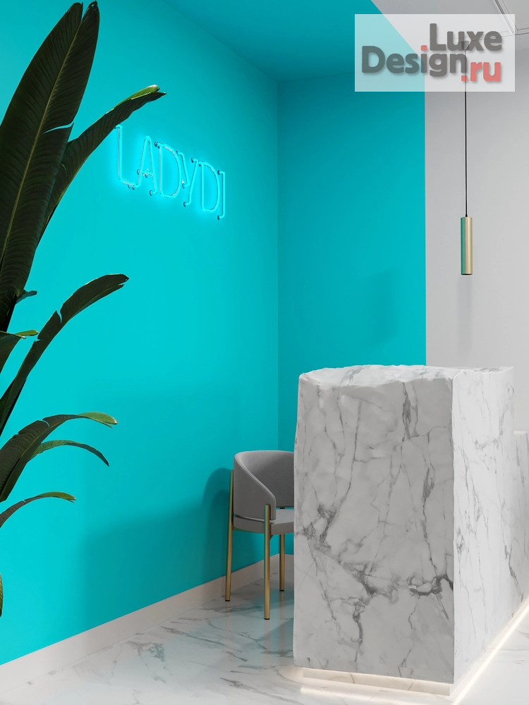 Дизайн интерьера салона красоты "LadyDi" (фото 8)