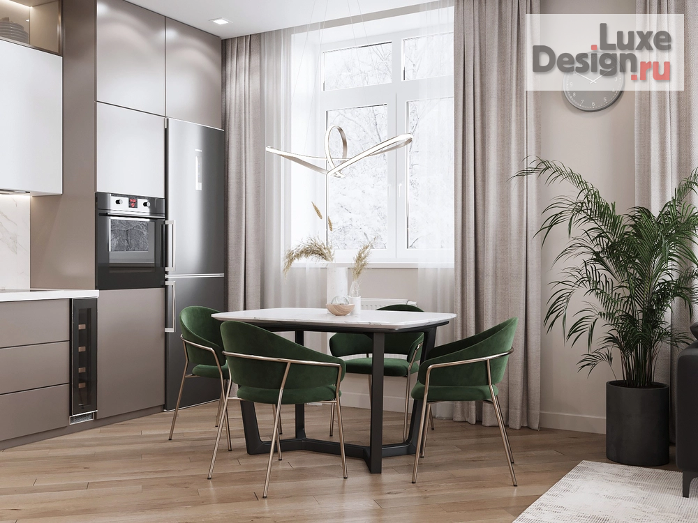 Дизайн интерьера двухкомнатной квартиры "NEW LIFE" (фото 5)