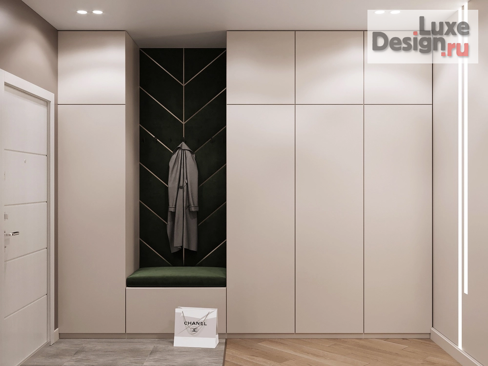 Дизайн интерьера двухкомнатной квартиры "NEW LIFE" (фото 11)