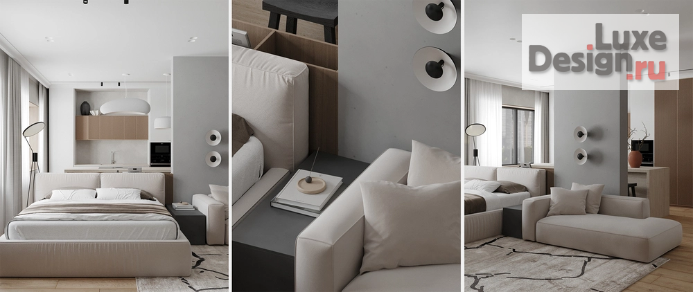 Дизайн интерьера однокомнатной квартиры "Первая квартира" (фото 8)