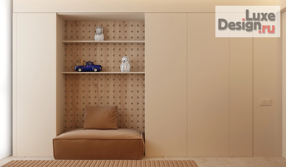Дизайн интерьера детской "GAARA" (фото 1)