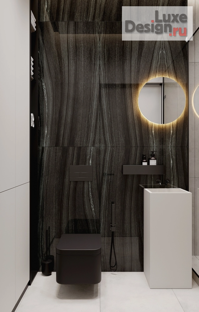 Дизайн интерьера ванной "HONEY" (фото 2)