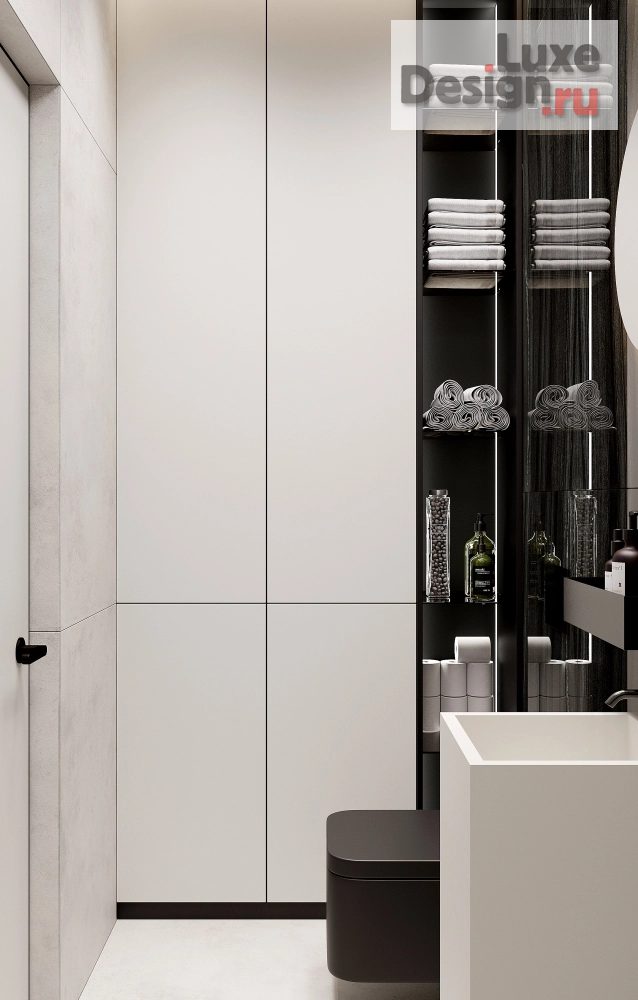 Дизайн интерьера ванной "HONEY" (фото 3)