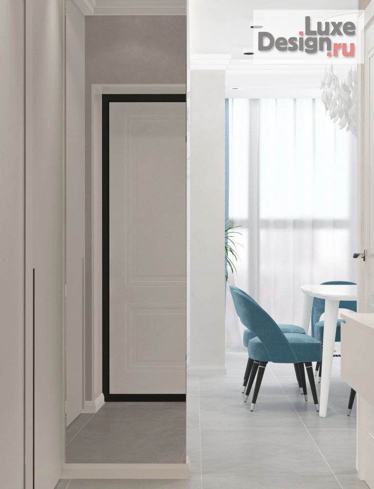 Дизайн интерьера трехкомнатной квартиры "Квартира для молодой семьи в г. Ханты-Мансийске" (фото 8)