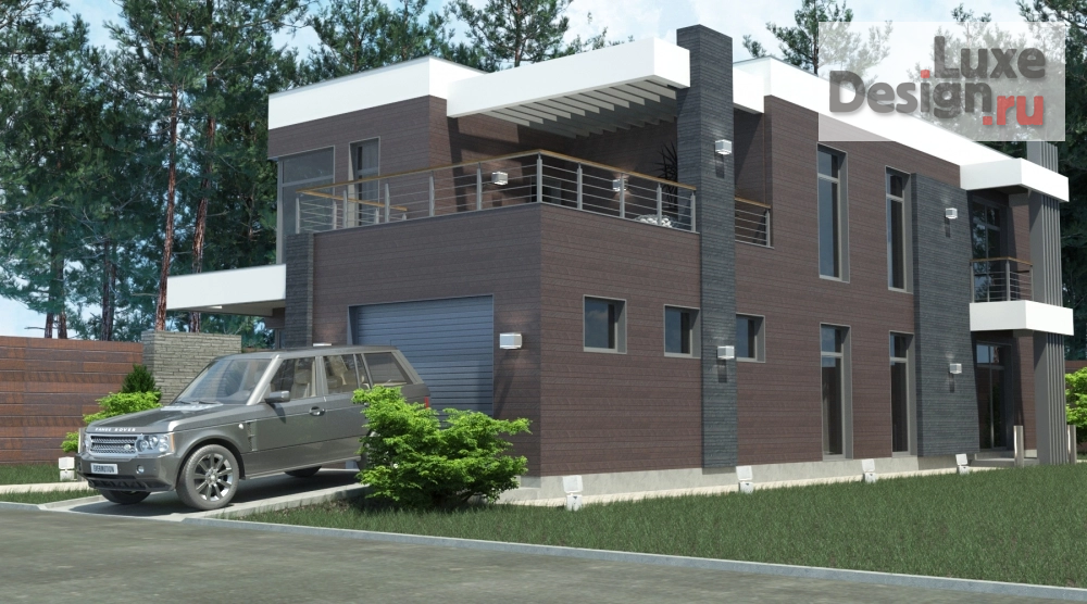 Частная архитектура "Коттедж в районе АБЗ г. Ханты-Мансийск" (фото 2)