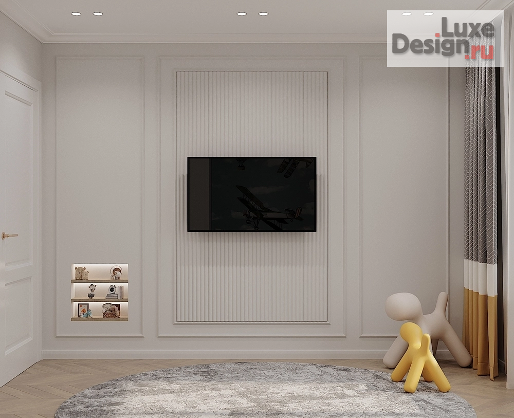 Дизайн интерьера трехкомнатной квартиры "Квартира в жк Новин г.Тюмень NEW CLASSIC" (фото 31)