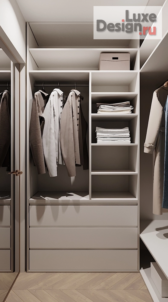 Дизайн интерьера трехкомнатной квартиры "Квартира в жк Новин г.Тюмень NEW CLASSIC" (фото 7)