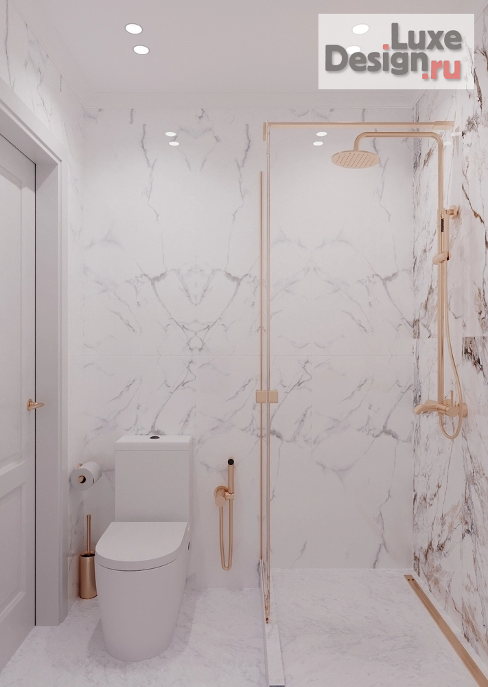 Дизайн интерьера трехкомнатной квартиры "Квартира в жк Новин г.Тюмень NEW CLASSIC" (фото 28)