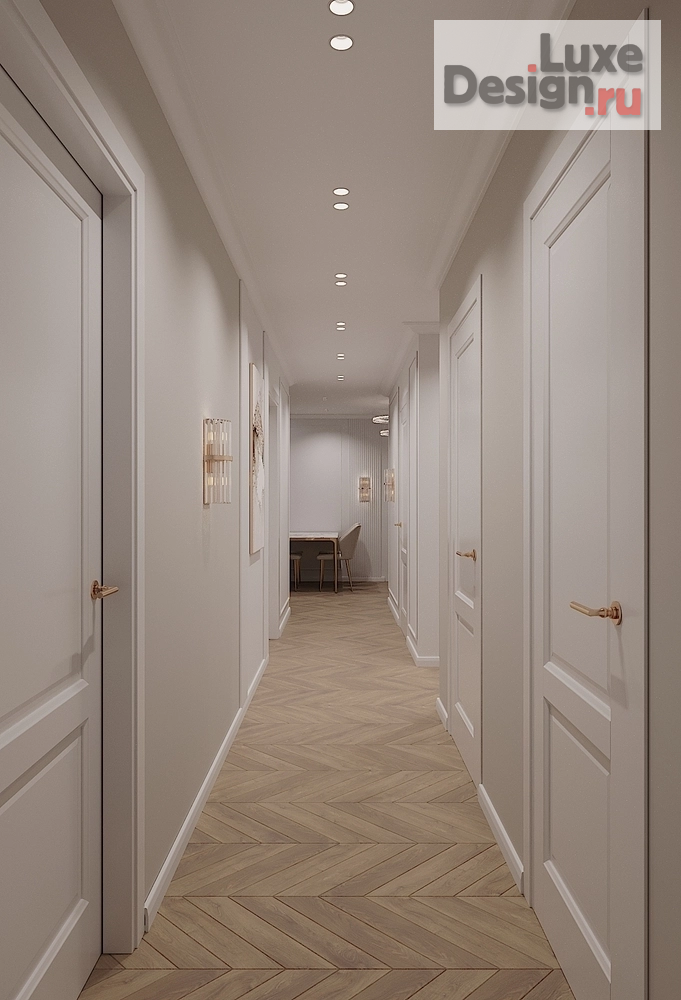 Дизайн интерьера трехкомнатной квартиры "Квартира в жк Новин г.Тюмень NEW CLASSIC" (фото 14)