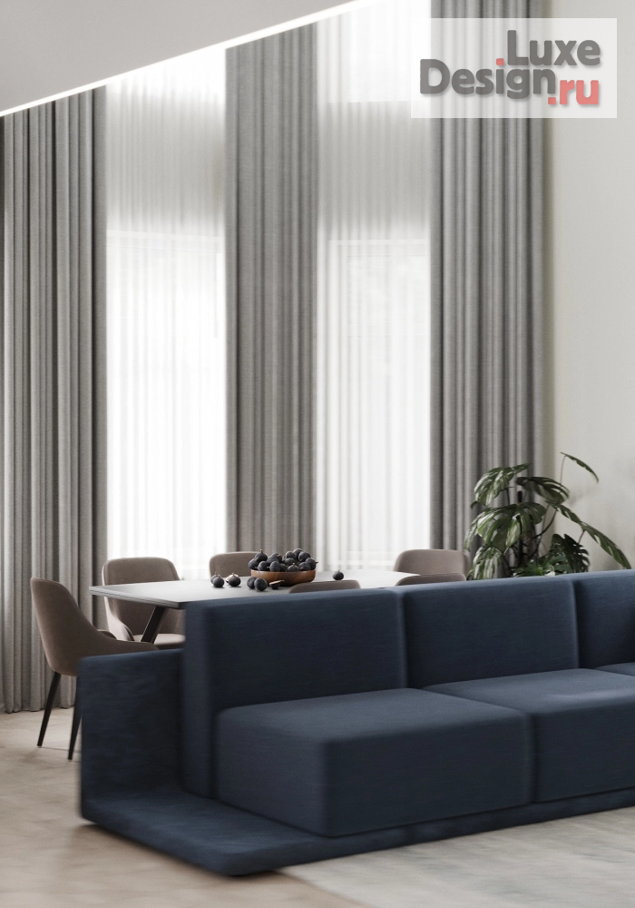 Дизайн интерьера загородного дома "Янтарный мусс" (фото 6)