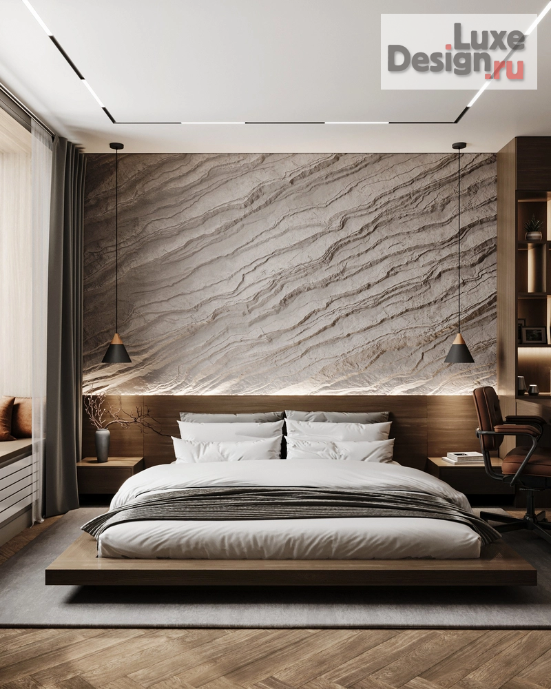 Дизайн интерьера двухкомнатной квартиры "Дизайн-проект квартиры 51м² в ЖК Речной Порт" (фото 4)