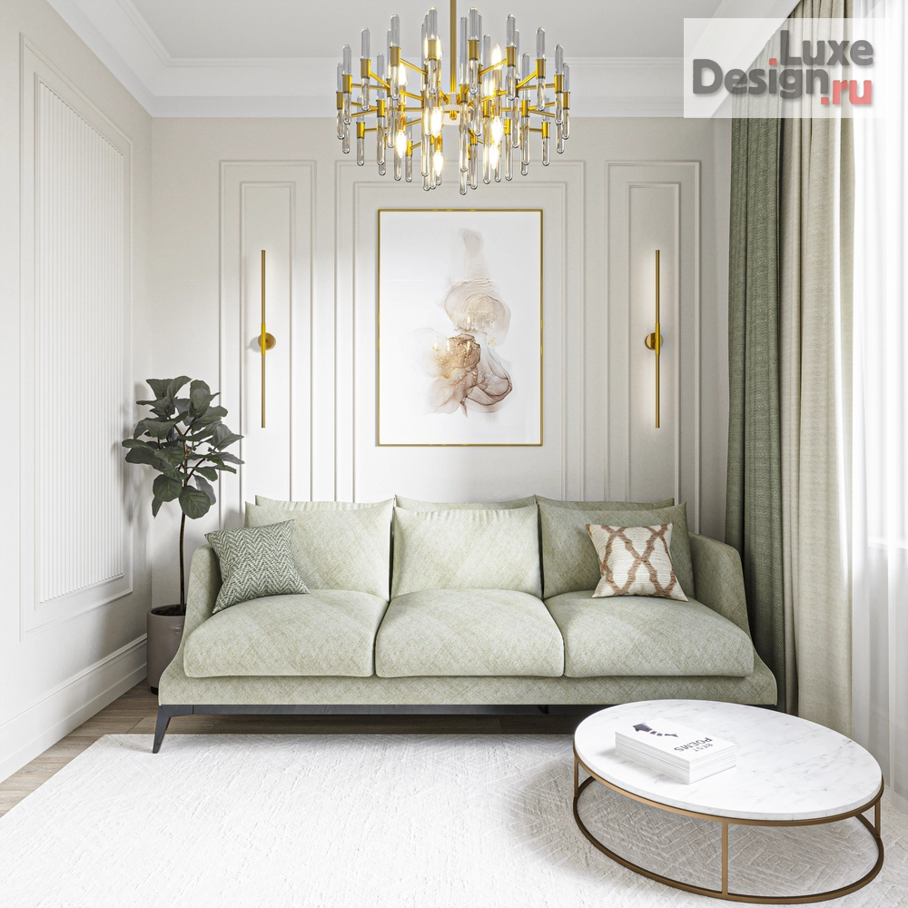 Дизайн интерьера таунхауса "Дизайн таунхауса в ЖК Ритмы в современном стиле" (фото 1)