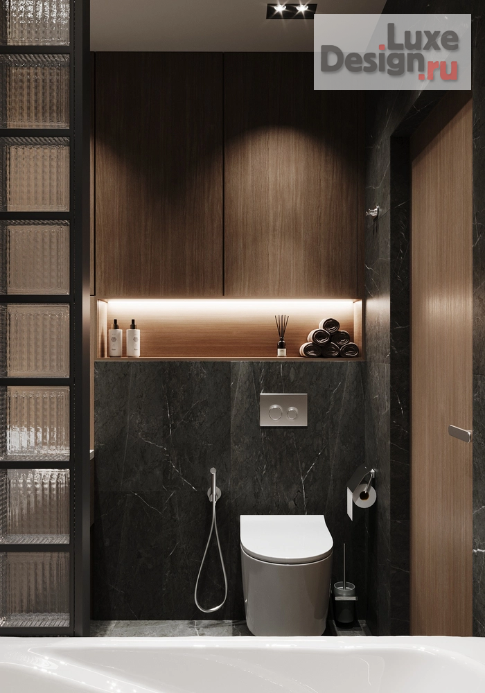 Дизайн интерьера двухкомнатной квартиры "Дизайн-проект квартиры 51м² в ЖК Речной Порт" (фото 10)