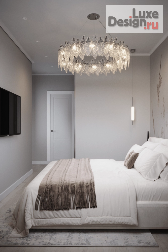 Дизайн интерьера двухкомнатной квартиры "Дизайн-проект квартиры 58м² в ЖК Домашний" (фото 5)