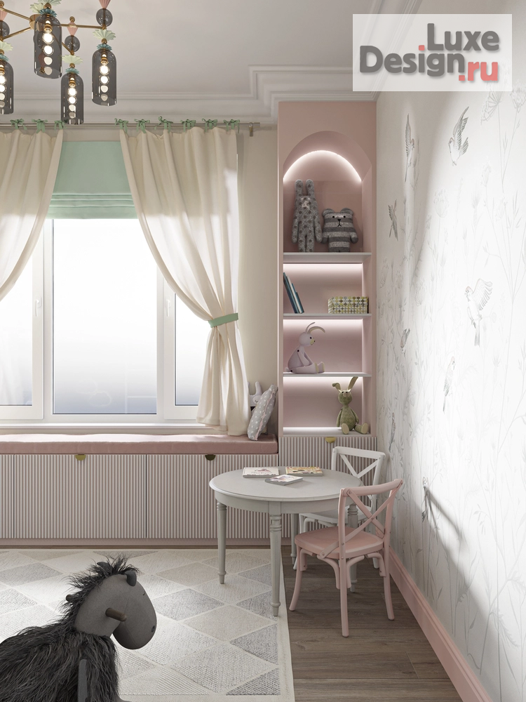 Дизайн интерьера таунхауса "Дизайн таунхауса в ЖК Ритмы в современном стиле" (фото 2)