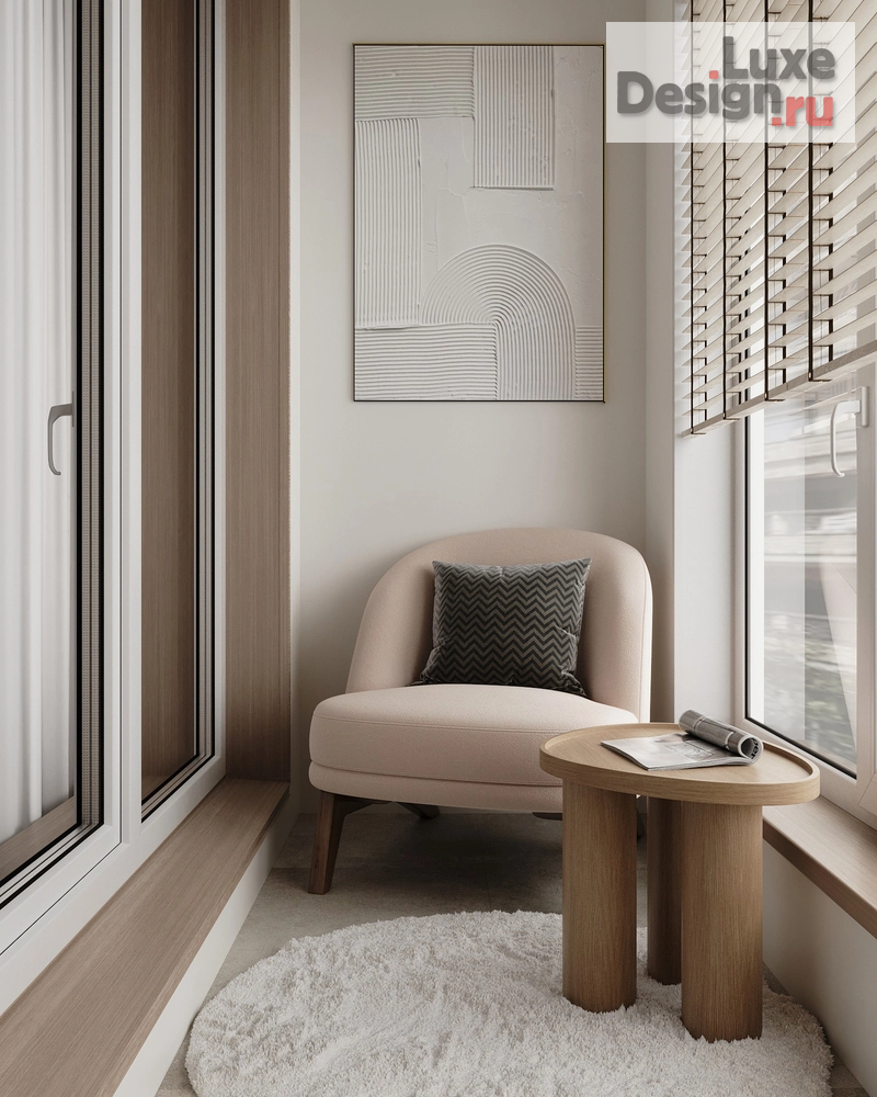 Дизайн интерьера двухкомнатной квартиры "Дизайн-проект квартиры 73м² в ЖК Речной Порт" (фото 12)
