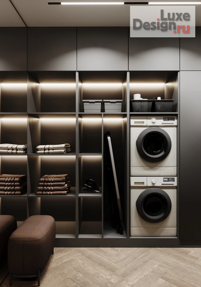 Дизайн интерьера двухкомнатной квартиры "Дизайн-проект квартиры 51м² в ЖК Речной Порт" (фото 14)