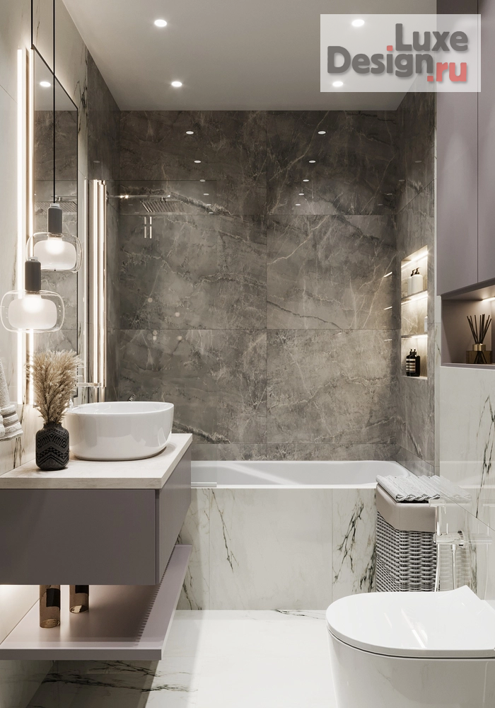 Дизайн интерьера двухкомнатной квартиры "Дизайн-проект квартиры 64м² для супружеской пары в ЖК Сити Лайф  " (фото 13)