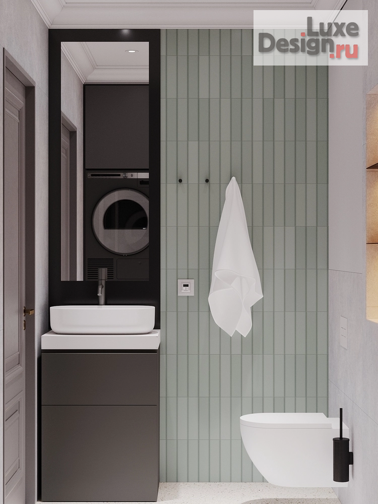 Дизайн интерьера трехкомнатной квартиры "Современный дизайн для молодой семьи " (фото 28)