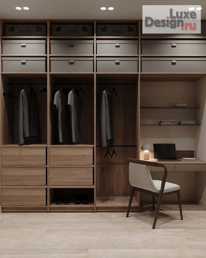 Дизайн интерьера двухкомнатной квартиры "Дизайн-проект квартиры 73м² в ЖК Речной Порт" (фото 18)