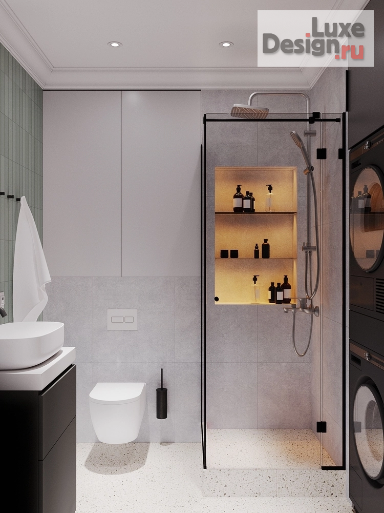 Дизайн интерьера трехкомнатной квартиры "Современный дизайн для молодой семьи " (фото 29)