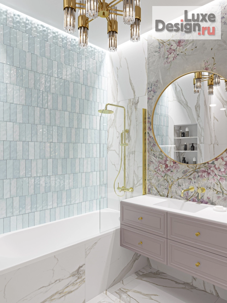 Дизайн интерьера таунхауса "Дизайн таунхауса в ЖК Ритмы в современном стиле" (фото 12)