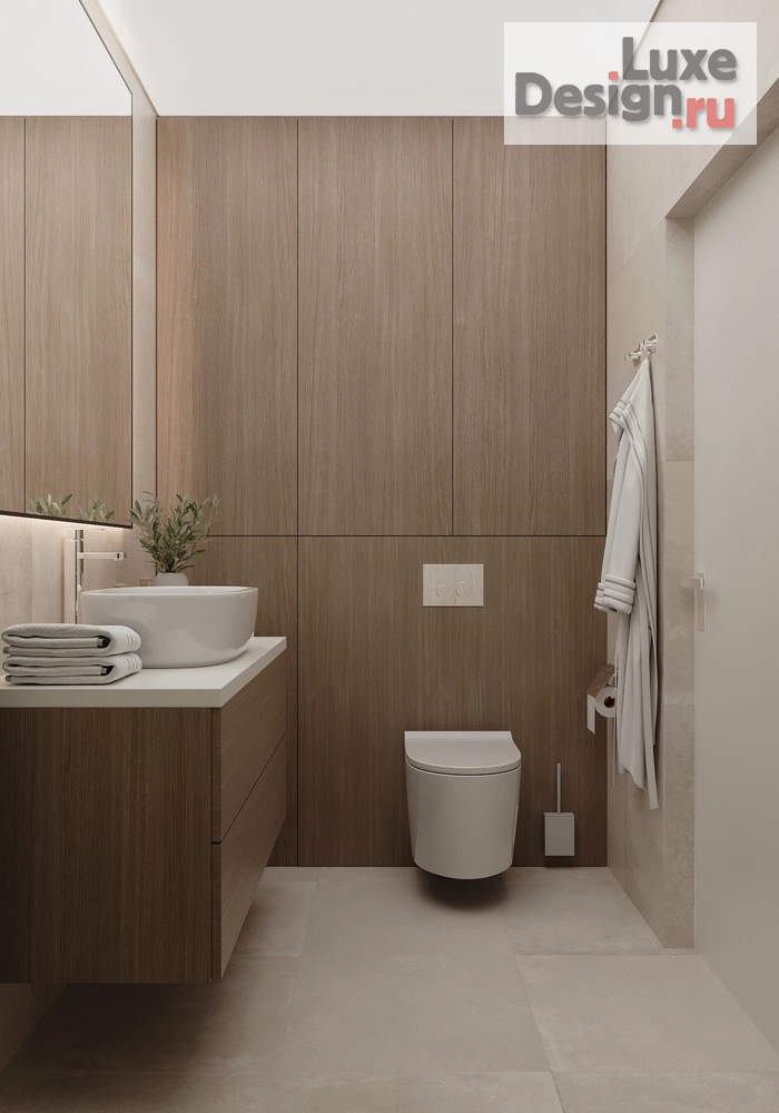 Дизайн интерьера двухкомнатной квартиры "Дизайн-проект квартиры 73м² в ЖК Речной Порт" (фото 21)