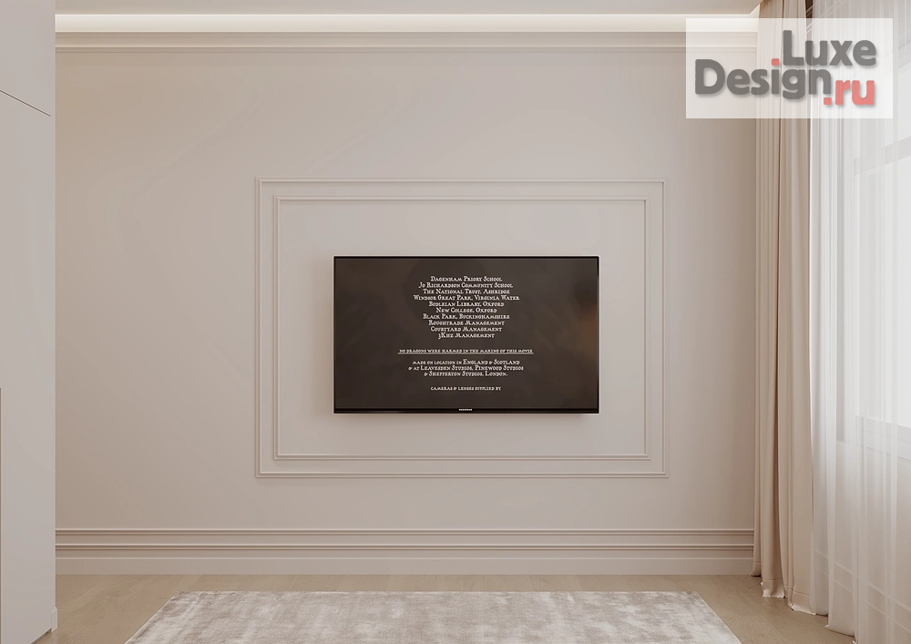 Дизайн интерьера двухкомнатной квартиры "Двухкомнатная квартира 62м² в минималистичном стиле для молодой пары с дочкой" (фото 9)