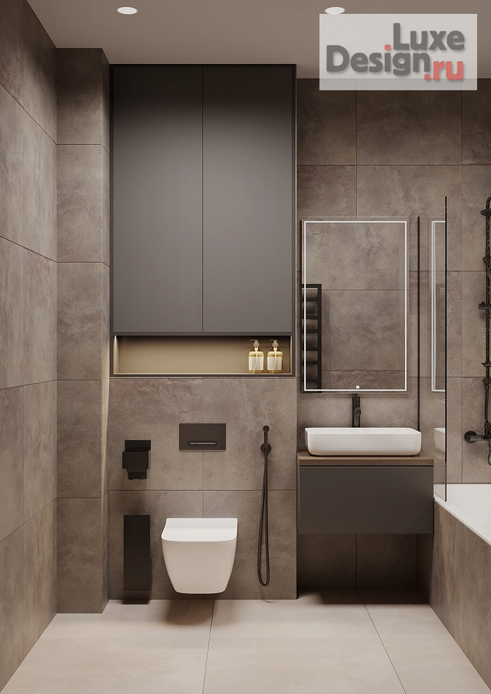 Дизайн интерьера квартиры "Дизайн-проект квартиры 70 м2 в ЖК "DOK"" (фото 6)