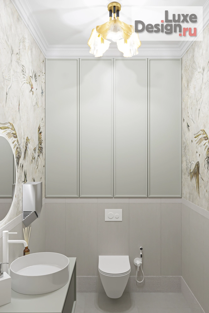 Дизайн интерьера таунхауса "Дизайн таунхауса в ЖК Ритмы в современном стиле" (фото 13)