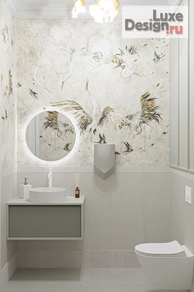 Дизайн интерьера таунхауса "Дизайн таунхауса в ЖК Ритмы в современном стиле" (фото 14)