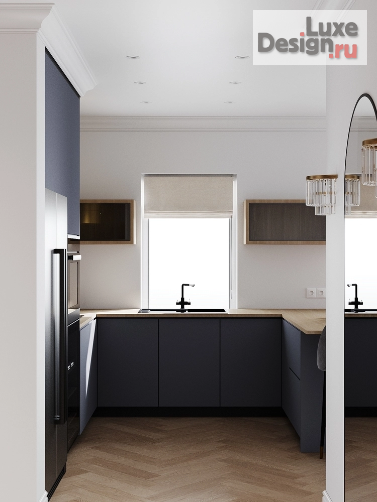 Дизайн интерьера трехкомнатной квартиры "Современный дизайн для молодой семьи " (фото 6)