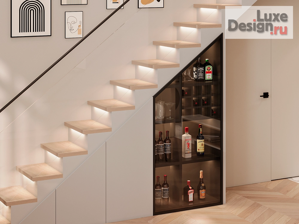 Дизайн интерьера трехкомнатной квартиры "Дизайн-проект квартиры 75м² в ЖК Мозаика" (фото 8)