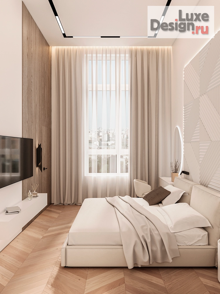 Дизайн интерьера трехкомнатной квартиры "Дизайн-проект квартиры 75м² в ЖК Мозаика" (фото 14)