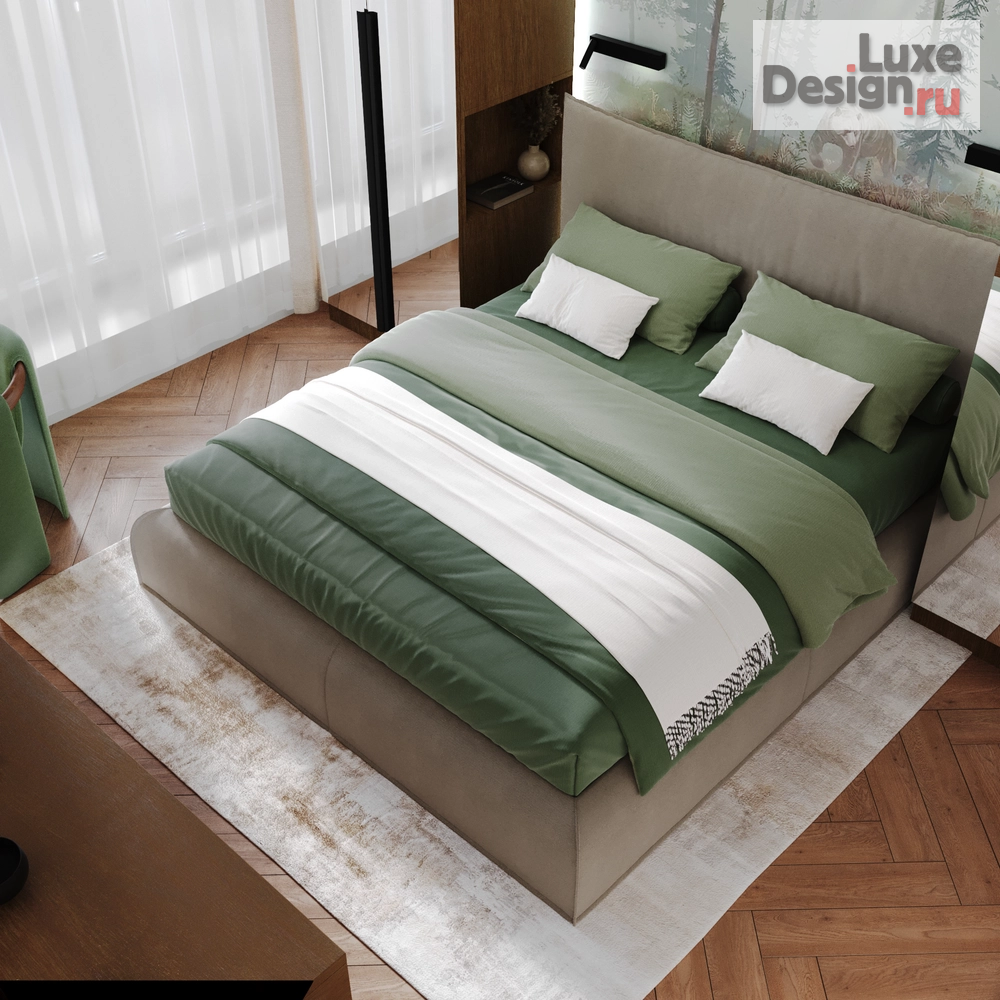 Дизайн интерьера двухкомнатной квартиры "Дизайн-проект двухкомнатной квартиры 68м² ЖК Речной Порт" (фото 15)