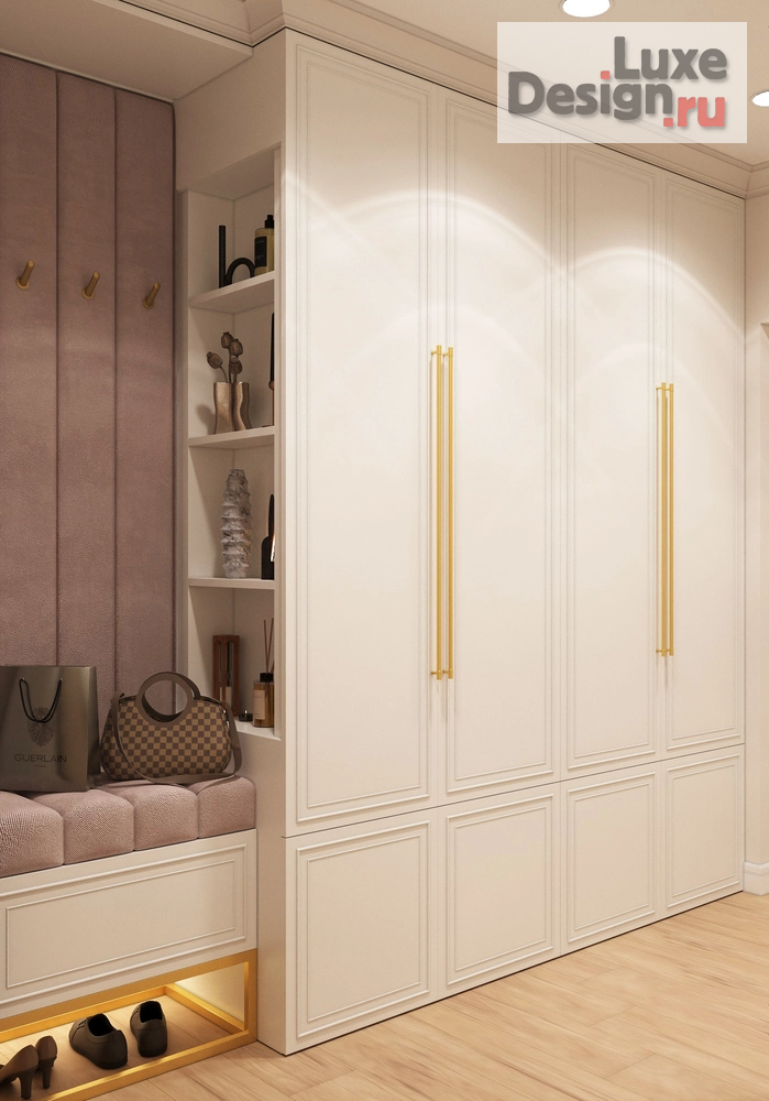 Дизайн интерьера двухкомнатной квартиры "Дизайн-проект квартиры 67м² в ЖК Ритмы" (фото 9)