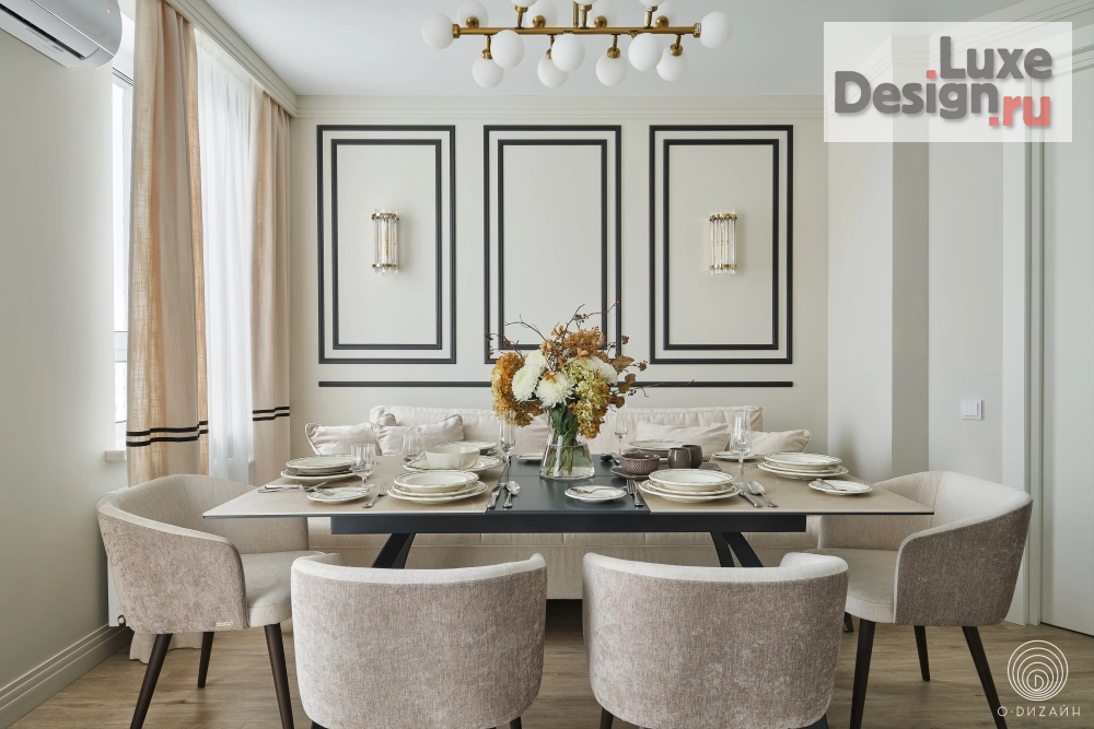 Дизайн интерьера квартиры "ELEGANCE.Фото реализованного проекта." (фото 1)